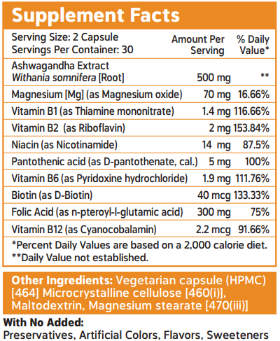 Supplement Facts Image