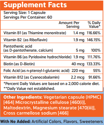 Supplement Facts Image